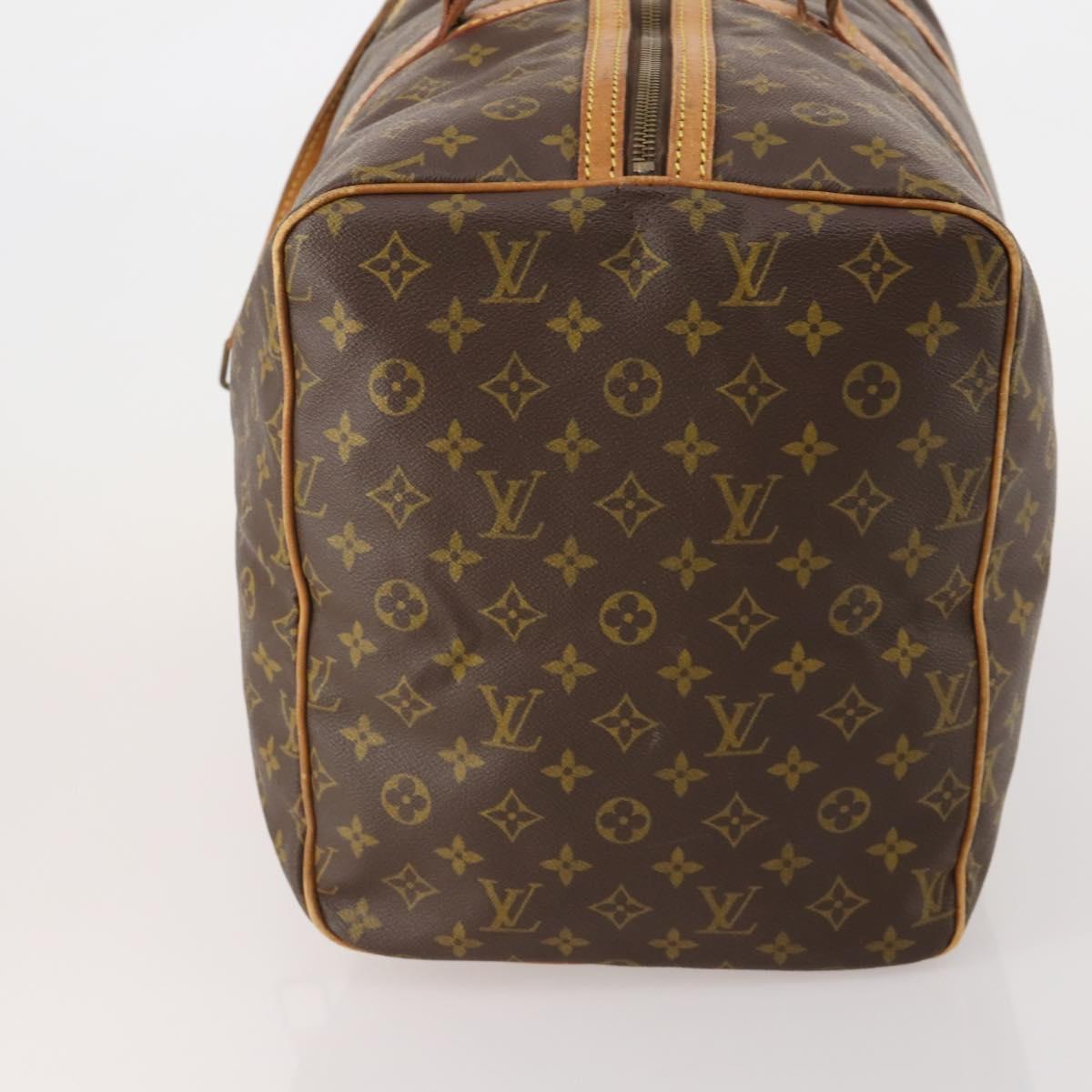 LOUIS VUITTON Monogram Sac Souple 55 Boston Bag M41622 LV Auth 200969