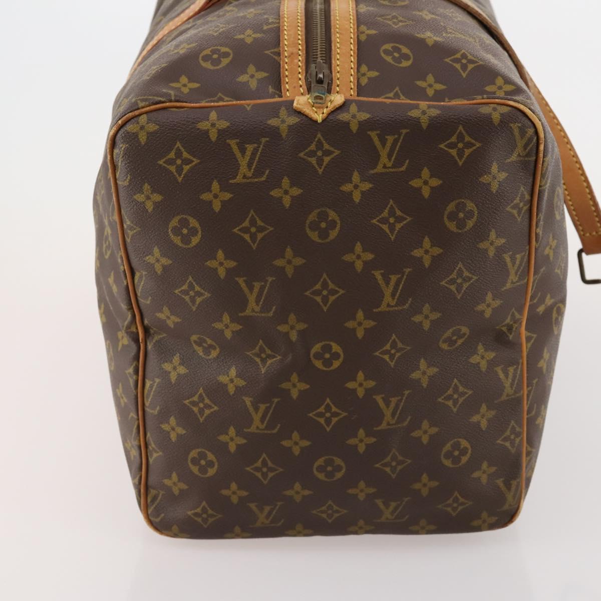LOUIS VUITTON Monogram Sac Souple 55 Boston Bag M41622 LV Auth 200969