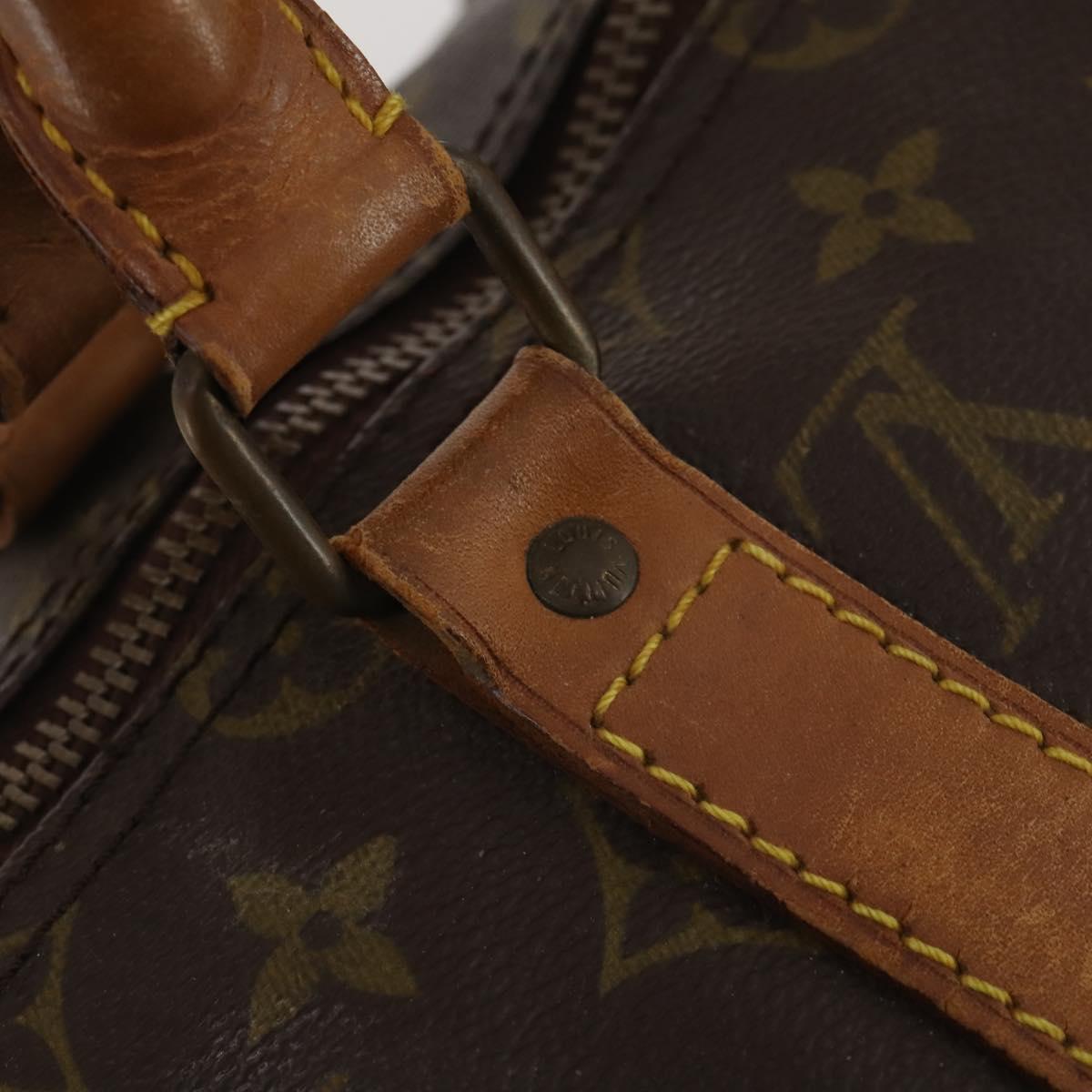 LOUIS VUITTON Monogram Keepall 50 Boston Bag Vintage M41426 LV Auth 200970