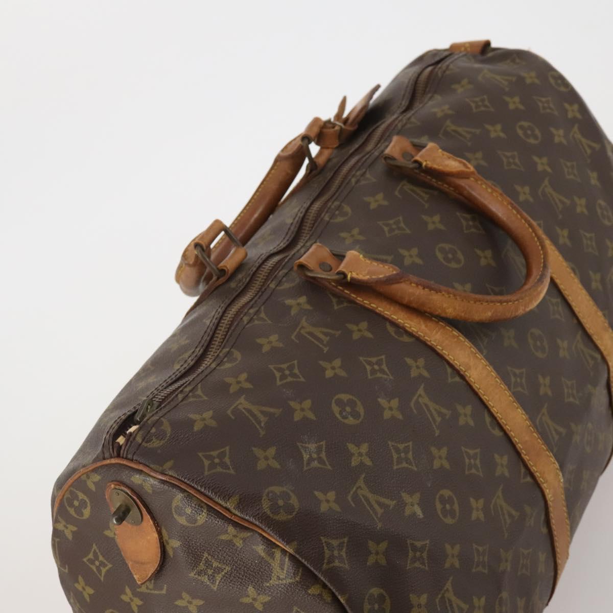LOUIS VUITTON Monogram Keepall 50 Boston Bag Vintage M41426 LV Auth 200970