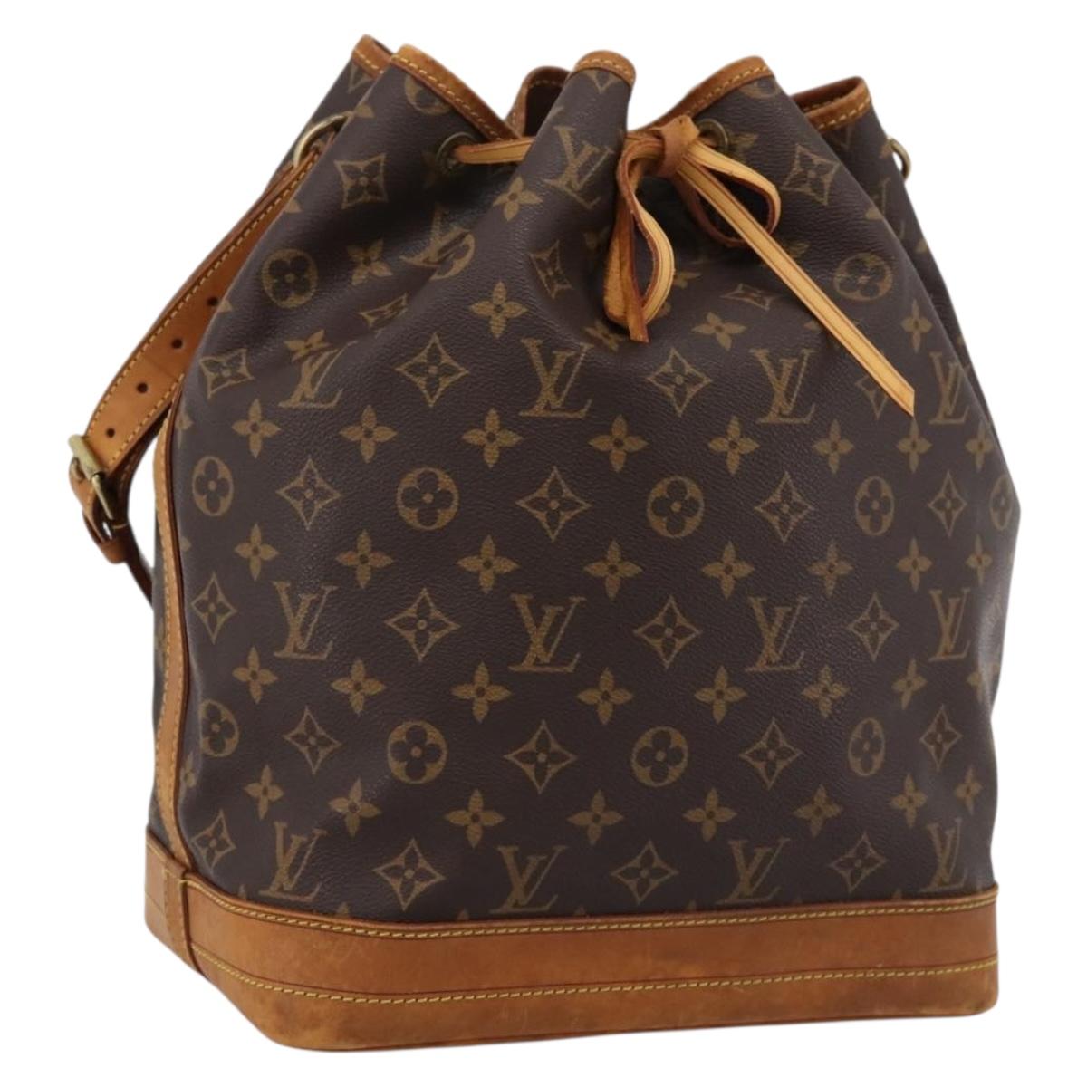 LOUIS VUITTON Monogram Noe Shoulder Bag M42224 LV Auth 200976