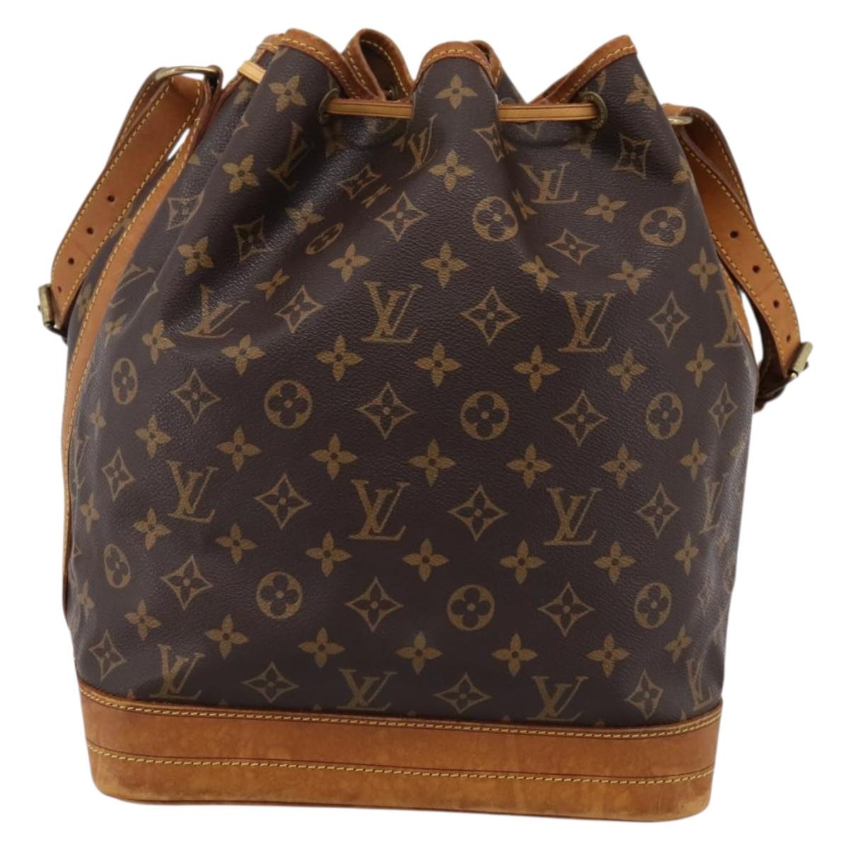 LOUIS VUITTON Monogram Noe Shoulder Bag M42224 LV Auth 200976