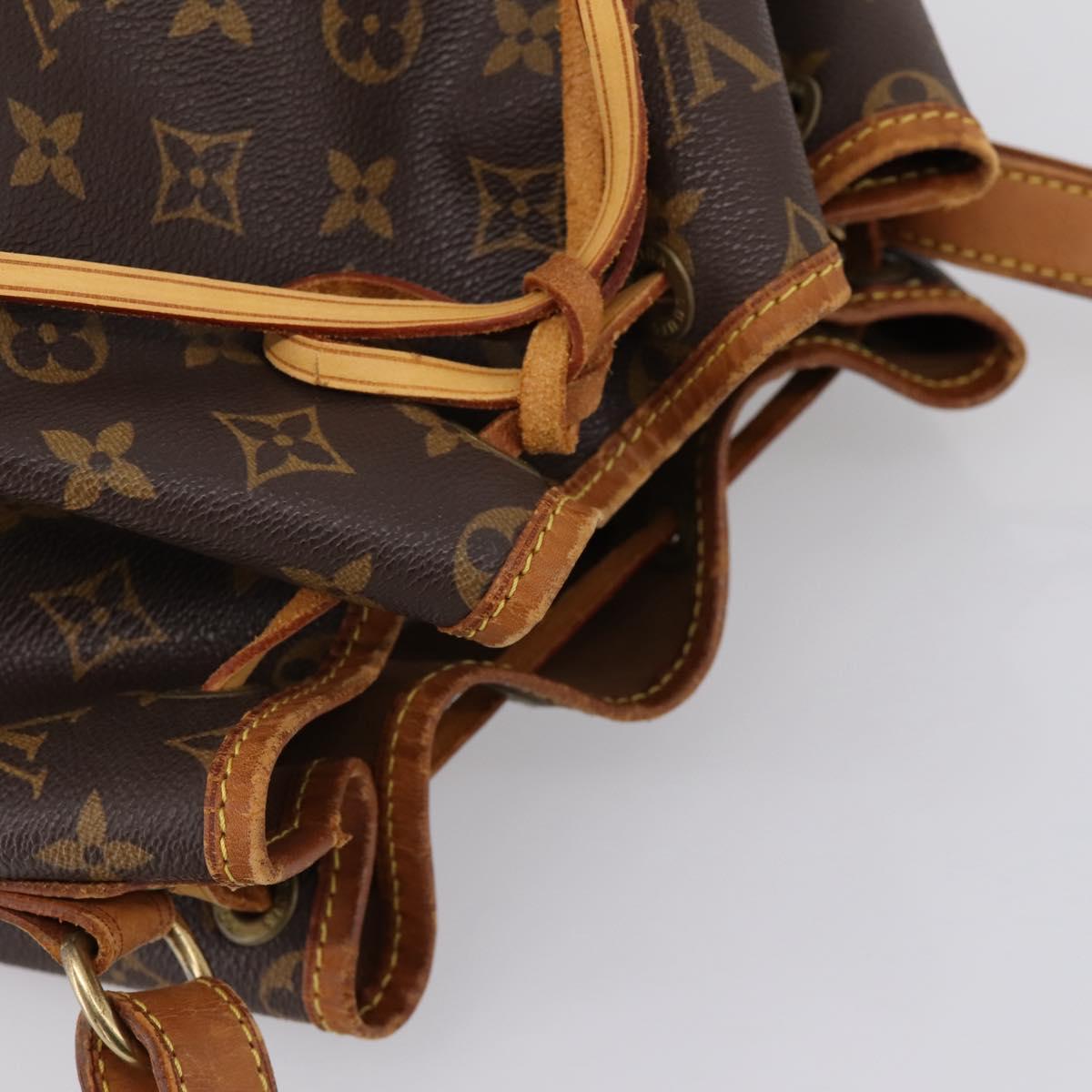 LOUIS VUITTON Monogram Noe Shoulder Bag M42224 LV Auth 200976