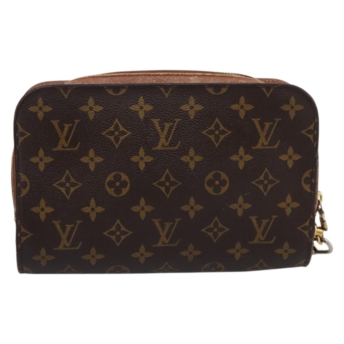 LOUIS VUITTON Monogram Orsay Clutch Bag M51790 LV Auth 200980