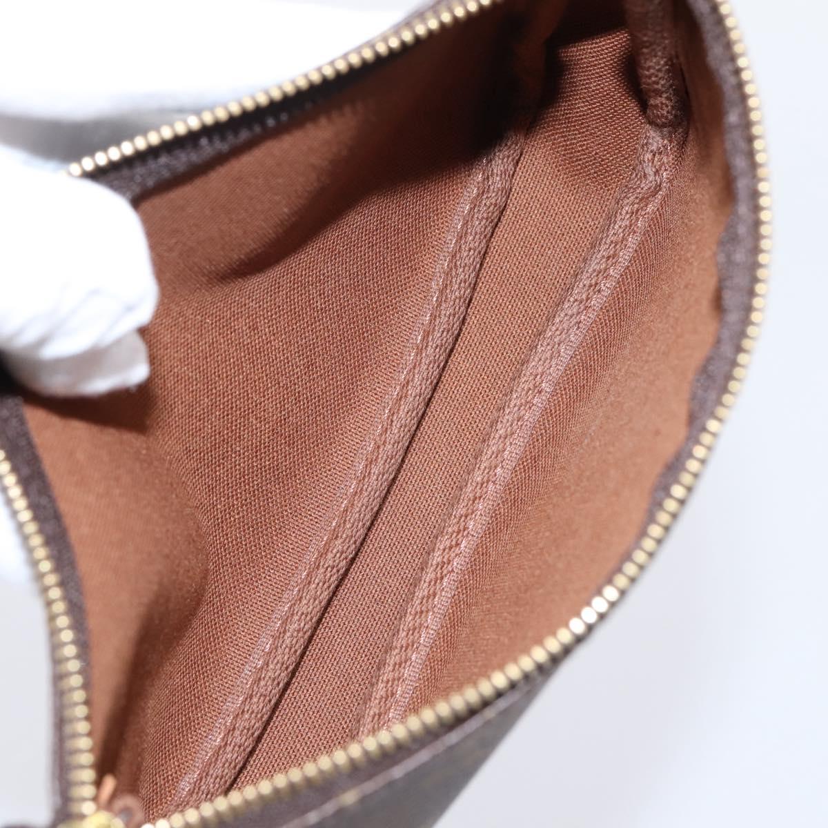 LOUIS VUITTON Monogram Mini Pochette Accessoires Pouch N41667 LV Auth 200984V