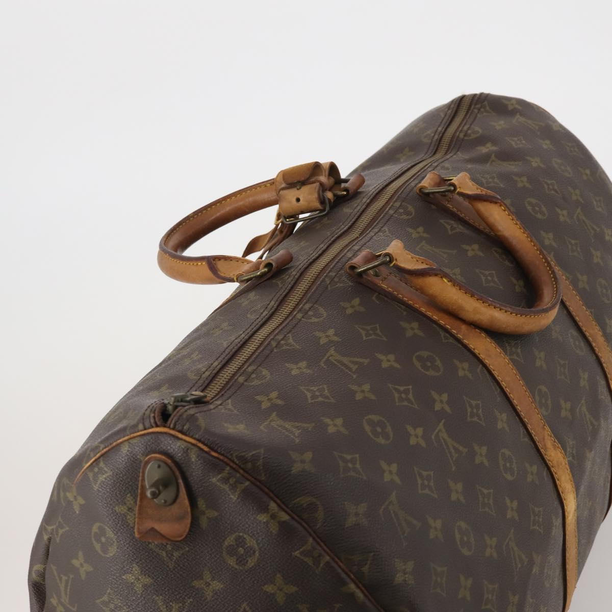 LOUIS VUITTON Monogram Keepall 55 Boston Bag Vintage M41424 LV Auth 200994