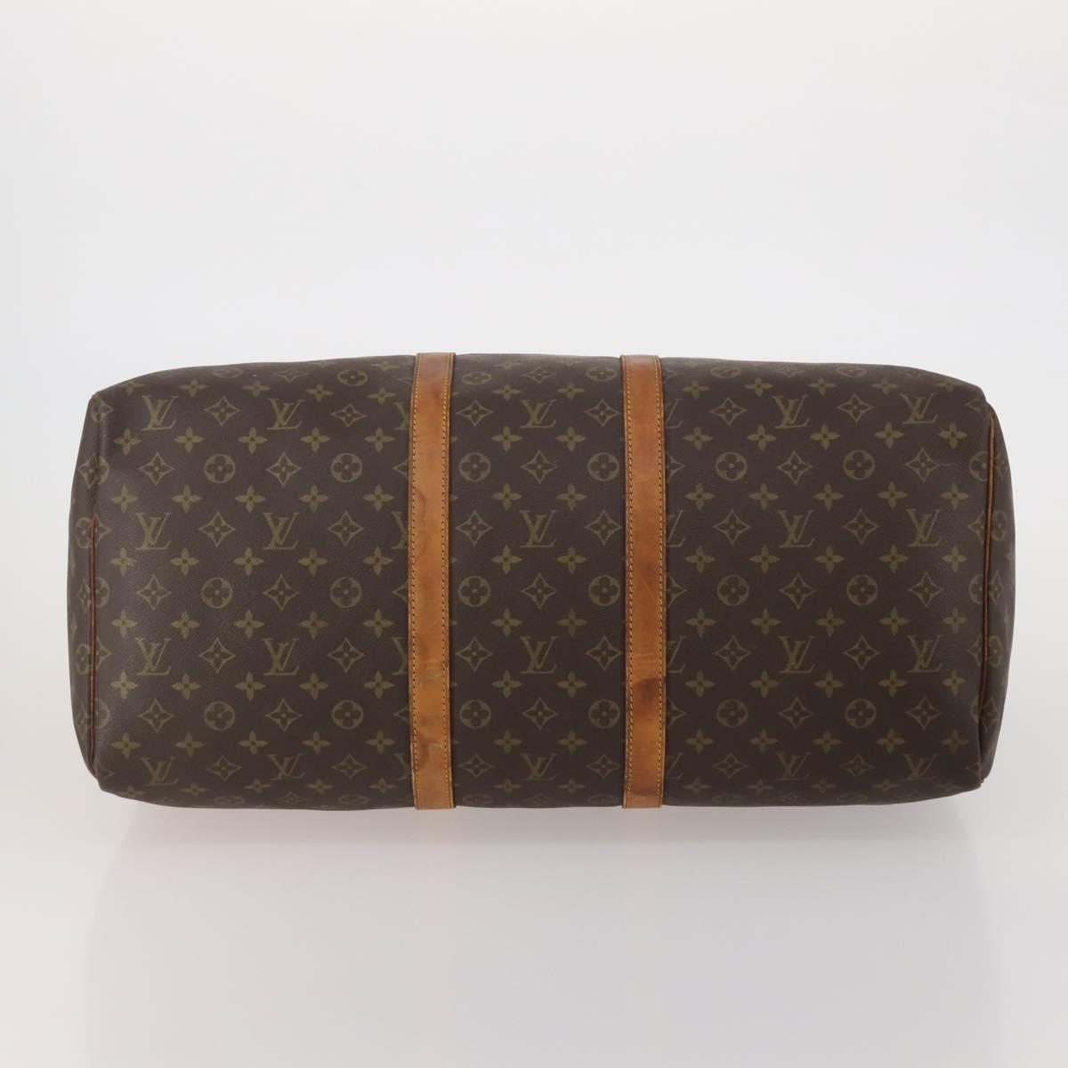 LOUIS VUITTON Monogram Keepall 55 Boston Bag Vintage M41424 LV Auth 200994
