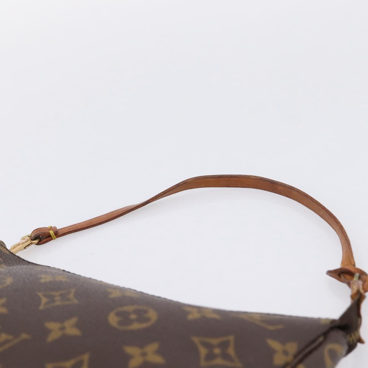 LOUIS VUITTON Monogram Pochette Accessoires Pouch M51980 LV Auth 201001