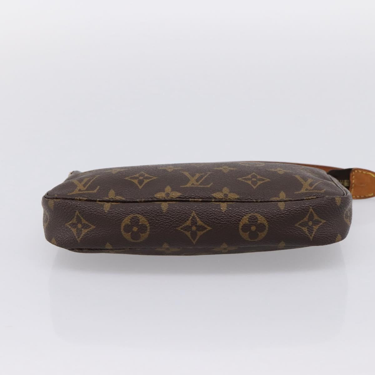 LOUIS VUITTON Monogram Pochette Accessoires Pouch M51980 LV Auth 201001