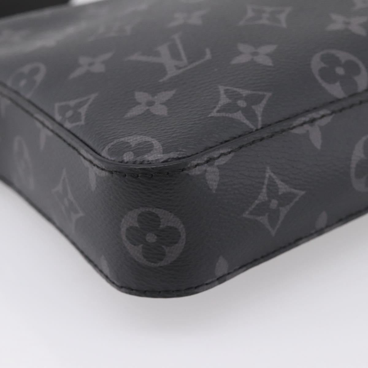 LOUIS VUITTON Monogram Eclipse Trio Messenger Bag M69443 LV Auth 201002M
