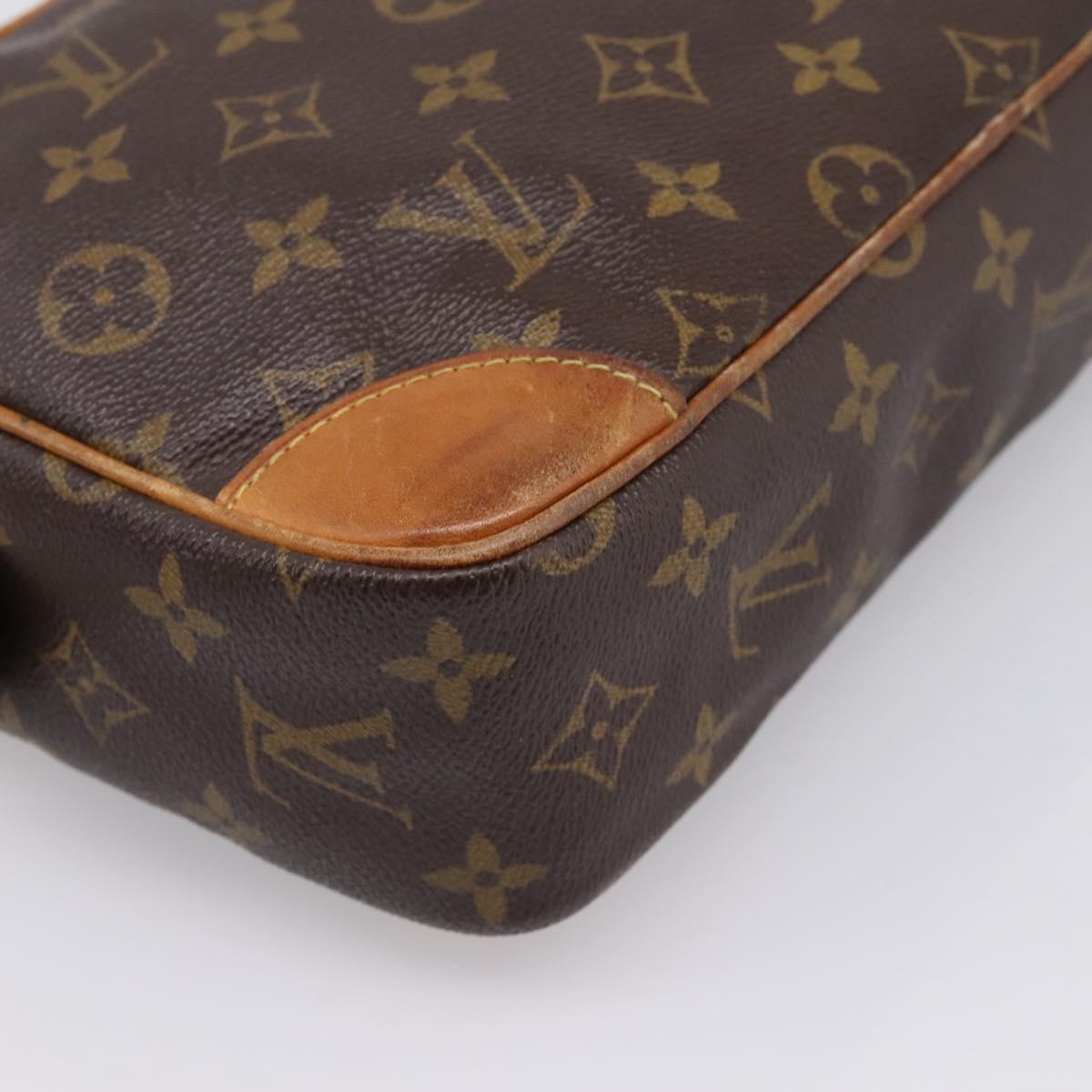 LOUIS VUITTON Monogram Compiegne 28 Clutch Bag M51845 LV Auth 201003