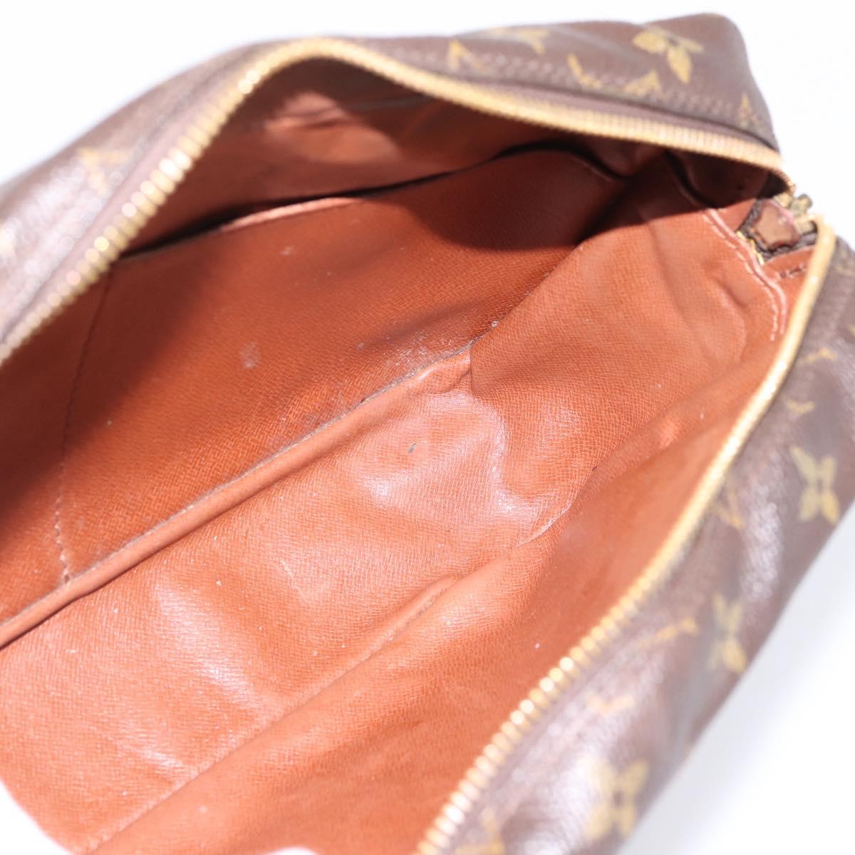 LOUIS VUITTON Monogram Compiegne 28 Clutch Bag M51845 LV Auth 201003