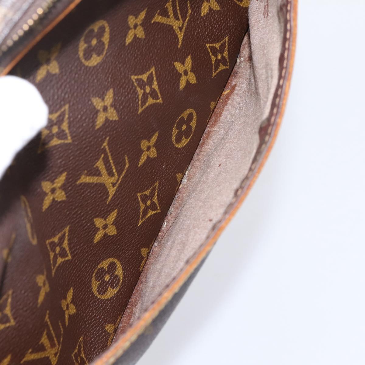 LOUIS VUITTON Monogram Compiegne 28 Clutch Bag M51845 LV Auth 201003