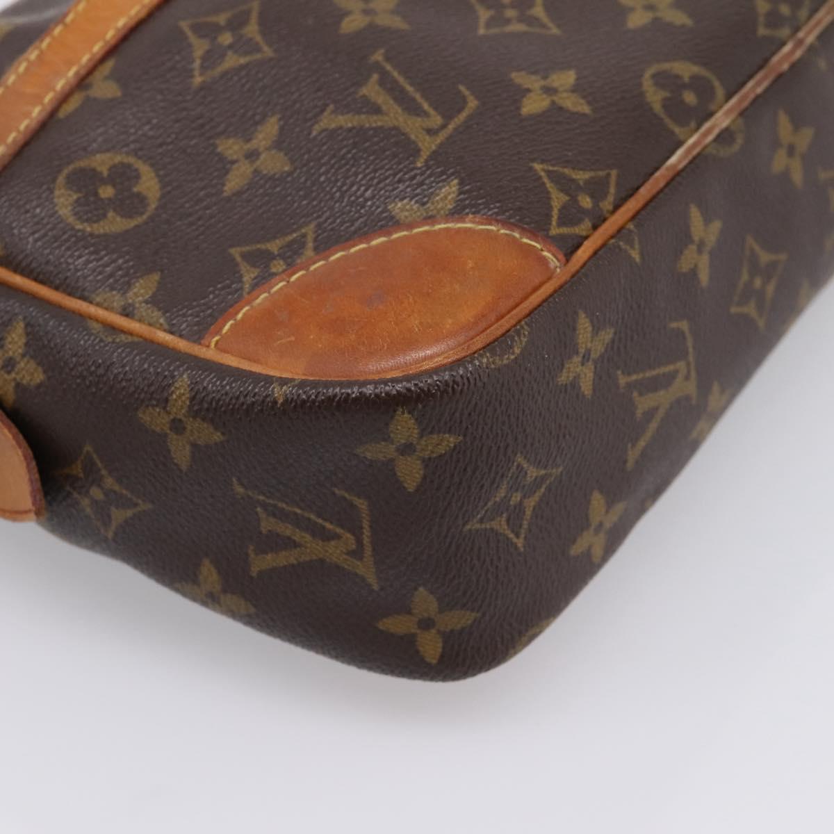 LOUIS VUITTON Monogram Compiegne 28 Clutch Bag M51845 LV Auth 201003