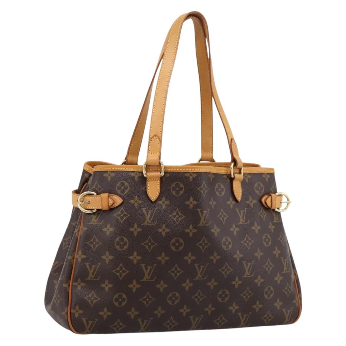 LOUIS VUITTON Monogram Batignolles Horizontal Tote Bag M51154 LV Auth 201006V