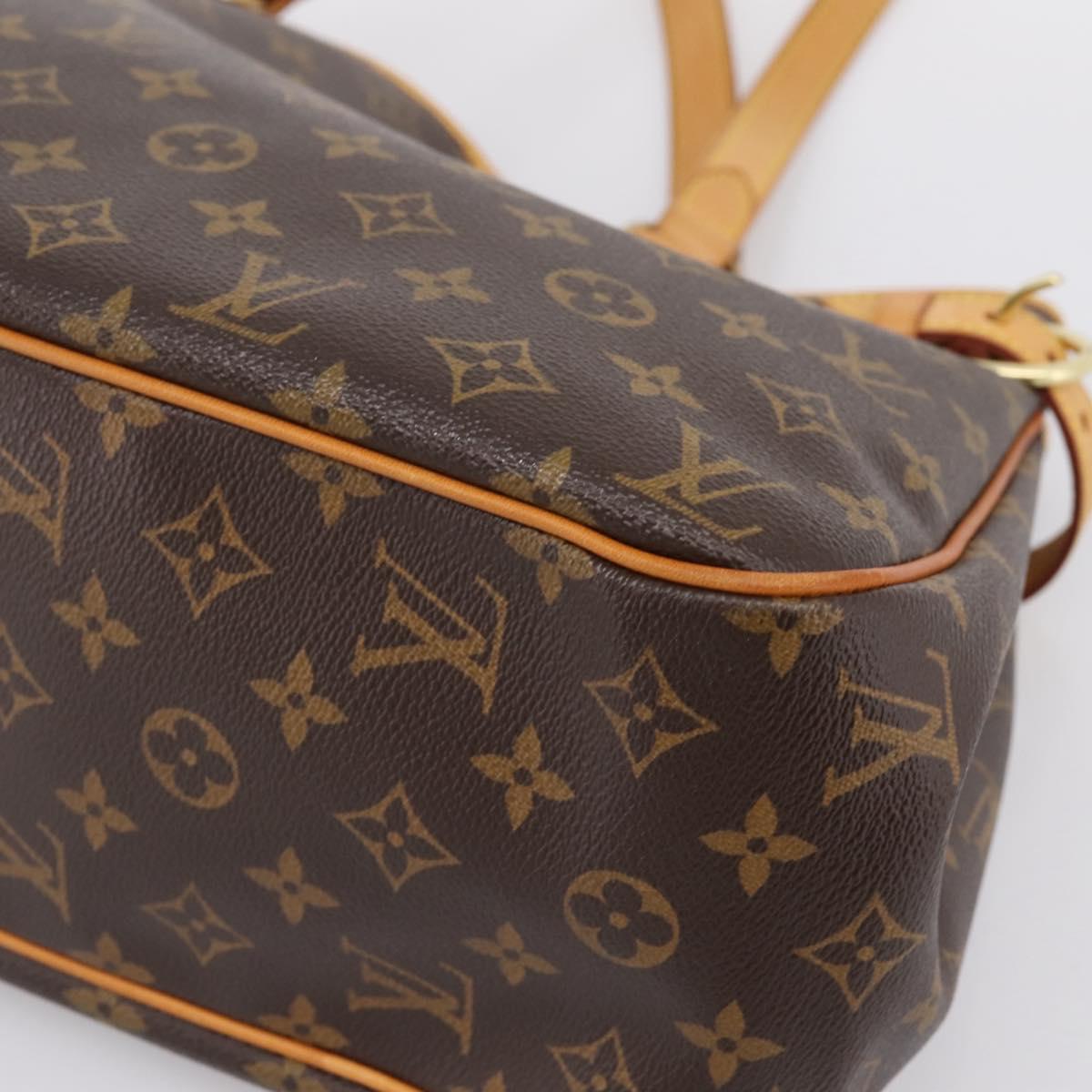 LOUIS VUITTON Monogram Batignolles Horizontal Tote Bag M51154 LV Auth 201006V