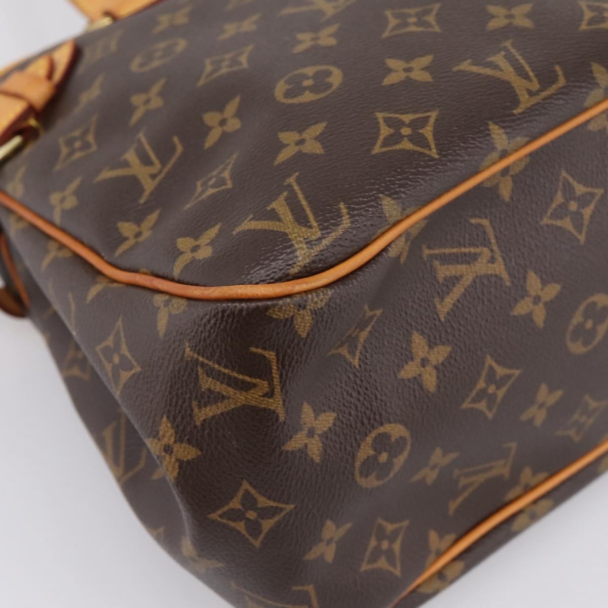 LOUIS VUITTON Monogram Batignolles Horizontal Tote Bag M51154 LV Auth 201006V
