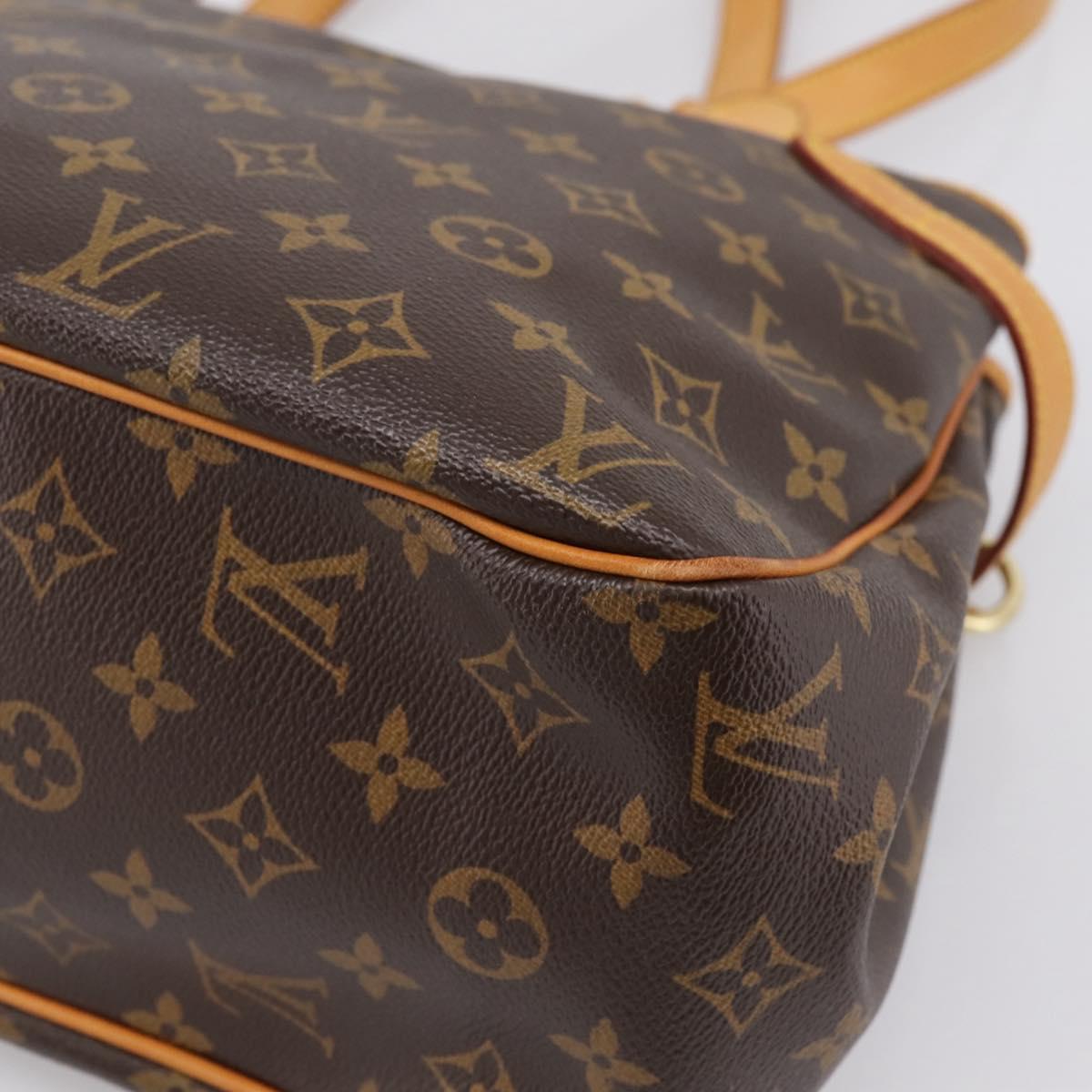 LOUIS VUITTON Monogram Batignolles Horizontal Tote Bag M51154 LV Auth 201006V