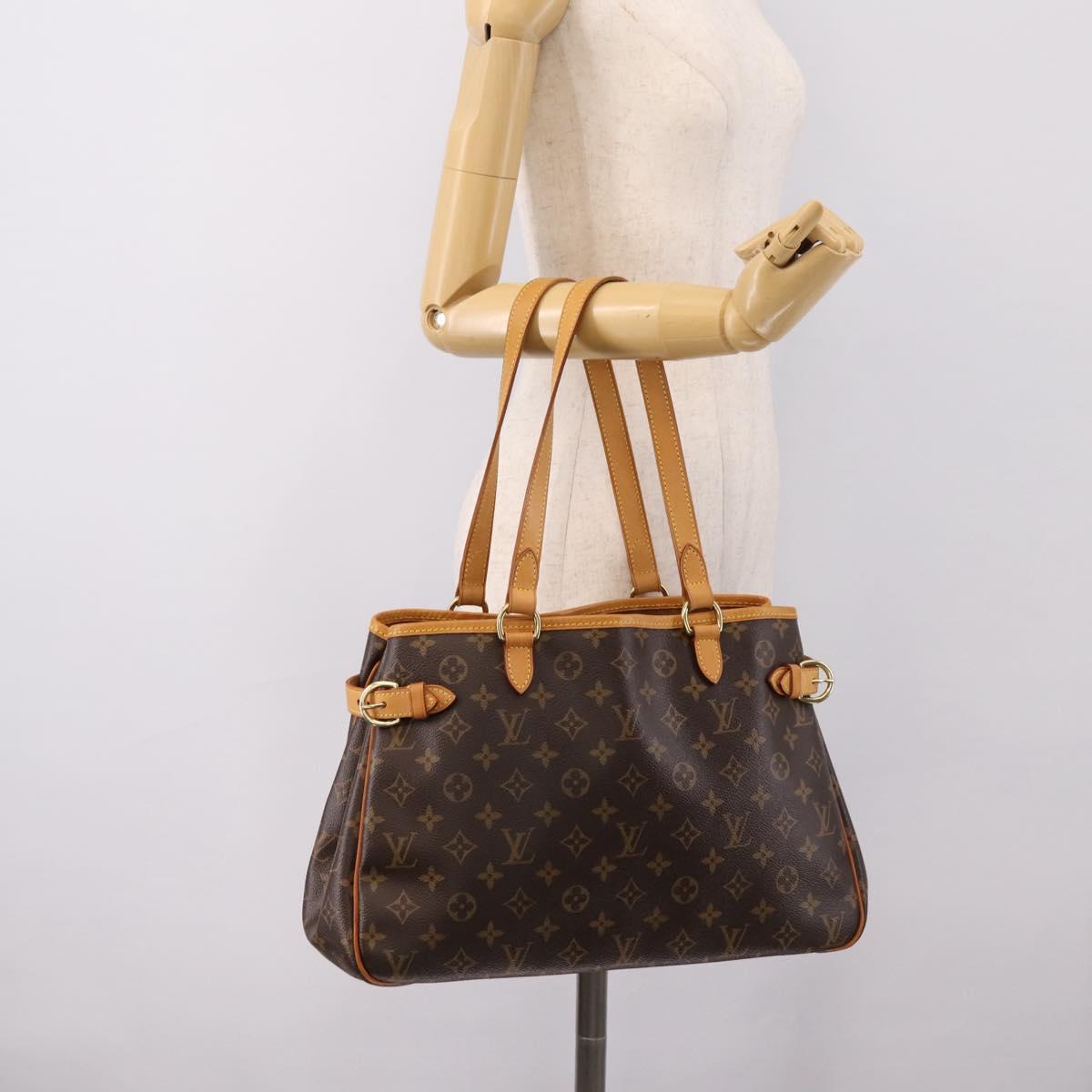 LOUIS VUITTON Monogram Batignolles Horizontal Tote Bag M51154 LV Auth 201006V