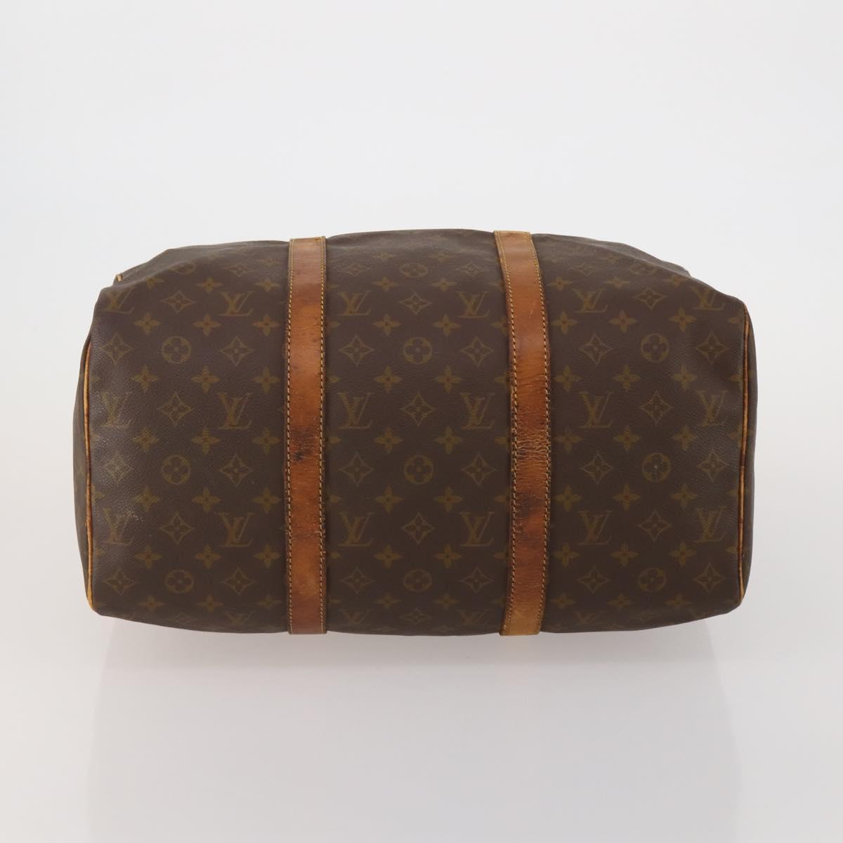 LOUIS VUITTON Monogram Sac Souple 45 Boston Bag M41624 LV Auth 201121