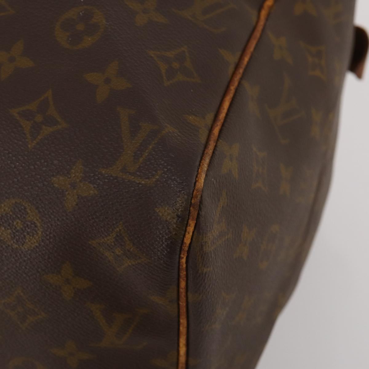 LOUIS VUITTON Monogram Sac Souple 45 Boston Bag M41624 LV Auth 201121
