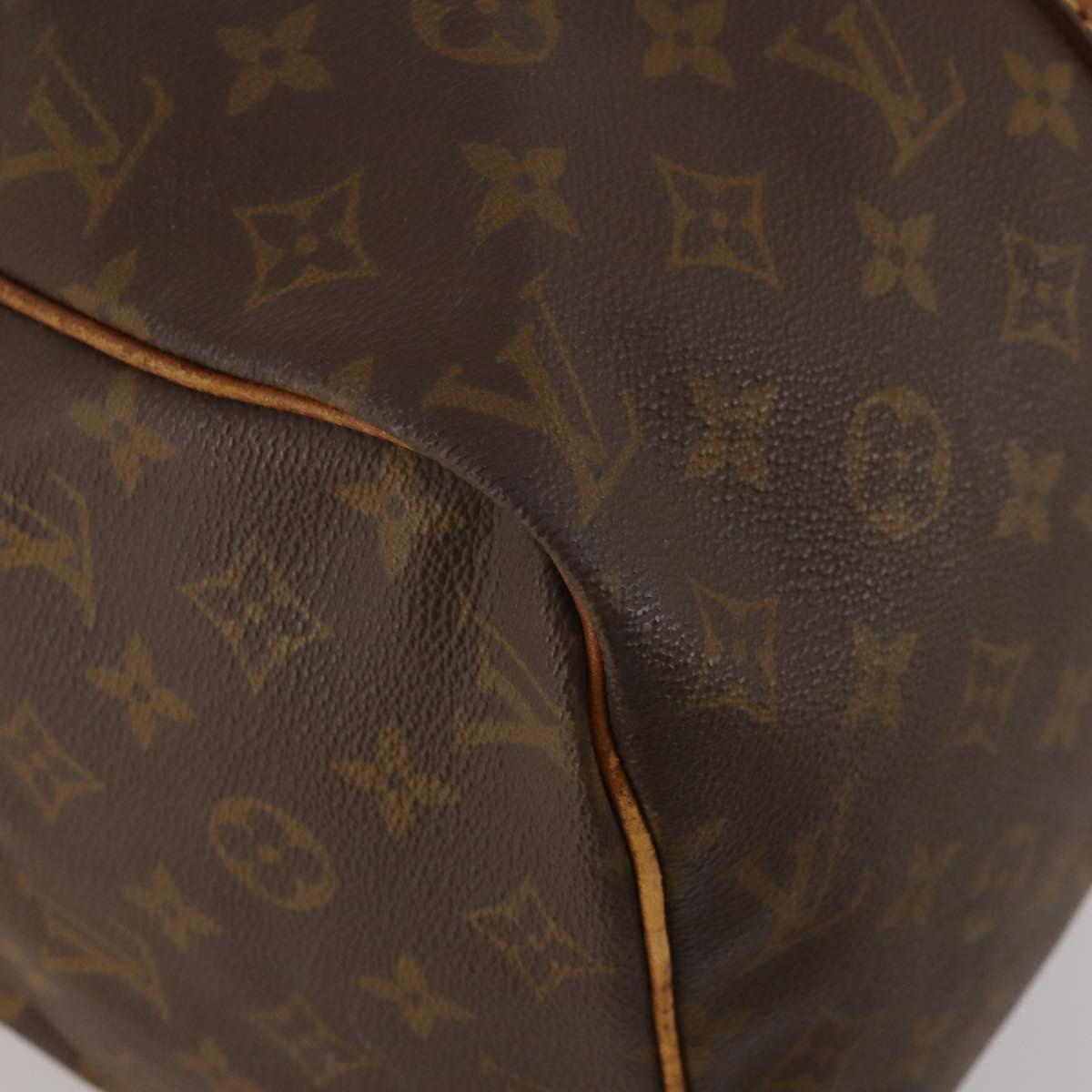 LOUIS VUITTON Monogram Sac Souple 45 Boston Bag M41624 LV Auth 201121