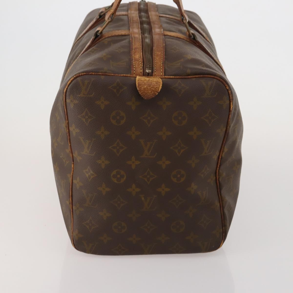 LOUIS VUITTON Monogram Sac Souple 45 Boston Bag M41624 LV Auth 201121