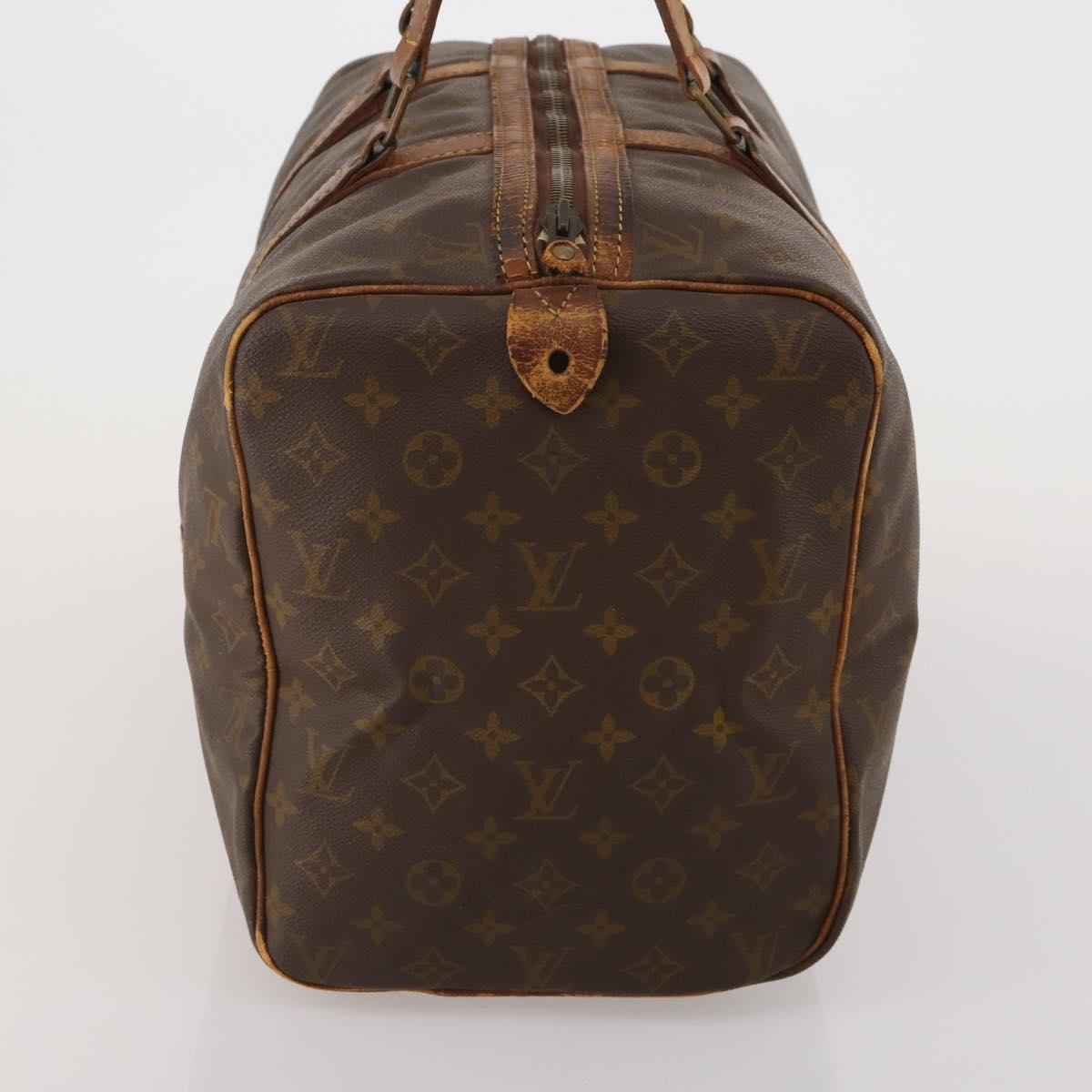 LOUIS VUITTON Monogram Sac Souple 45 Boston Bag M41624 LV Auth 201121