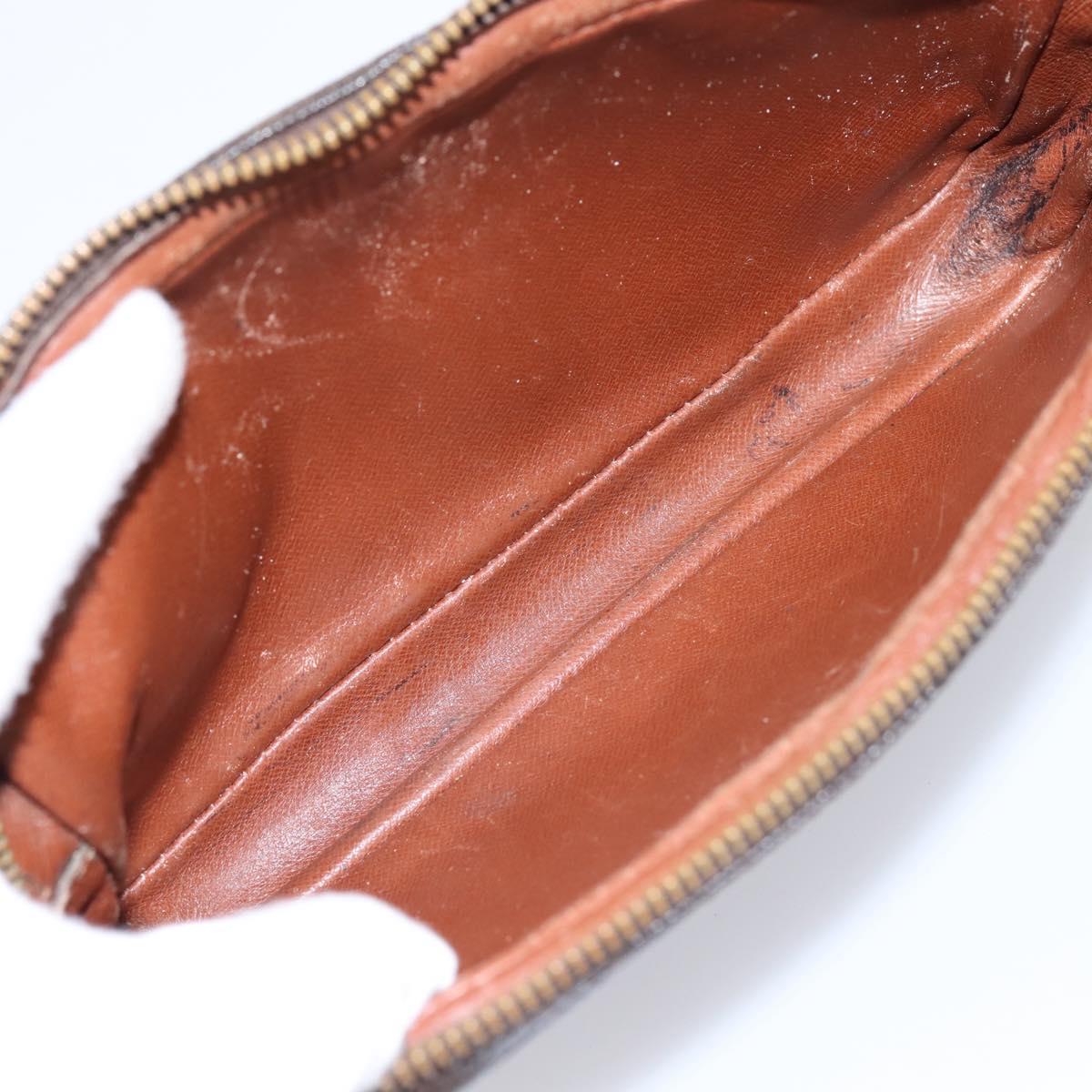 LOUIS VUITTON Monogram Marly Dragonne PM Clutch Bag M51827 LV Auth 201122