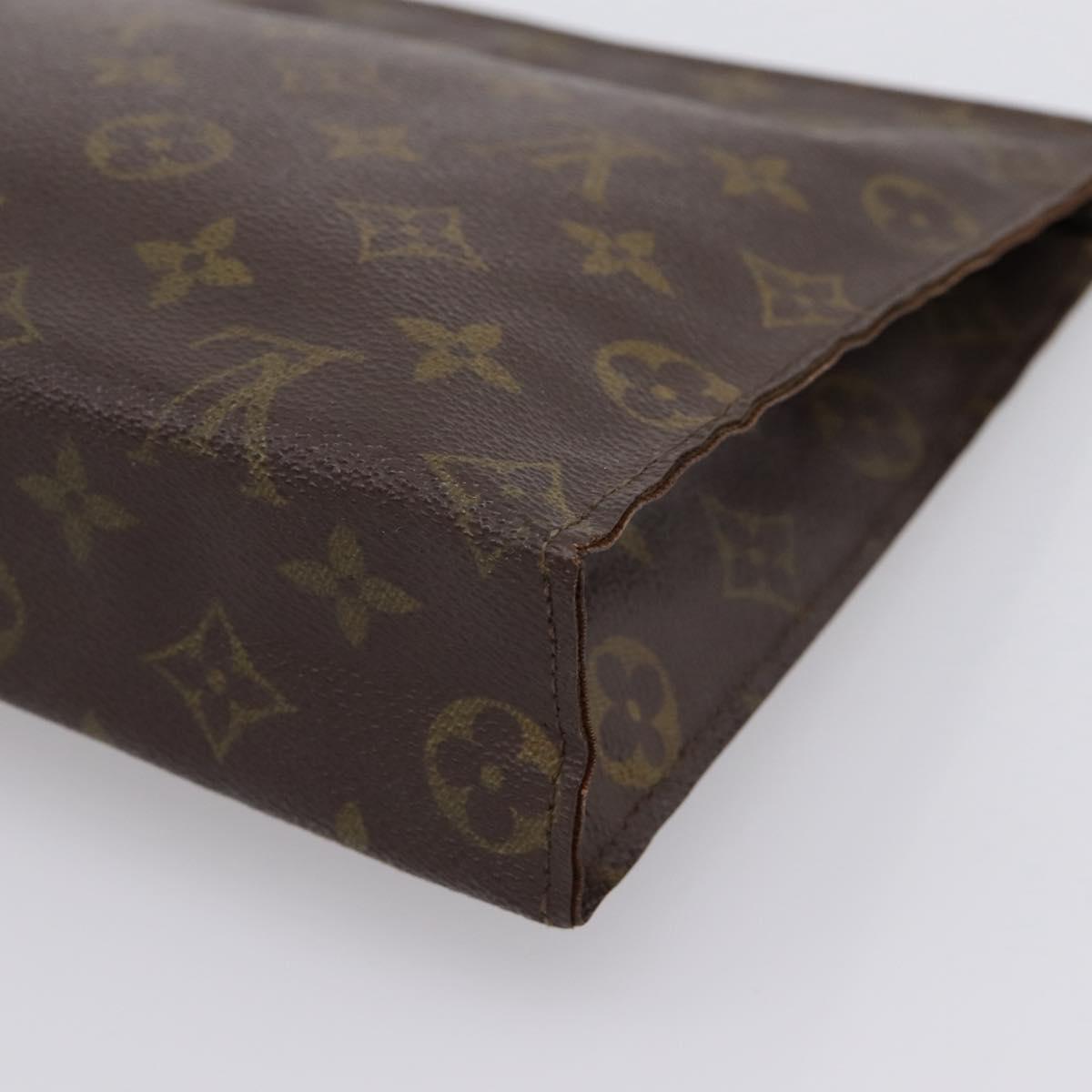 LOUIS VUITTON Monogram Poche Toilette 26 Pouch M47542 LV Auth 201123