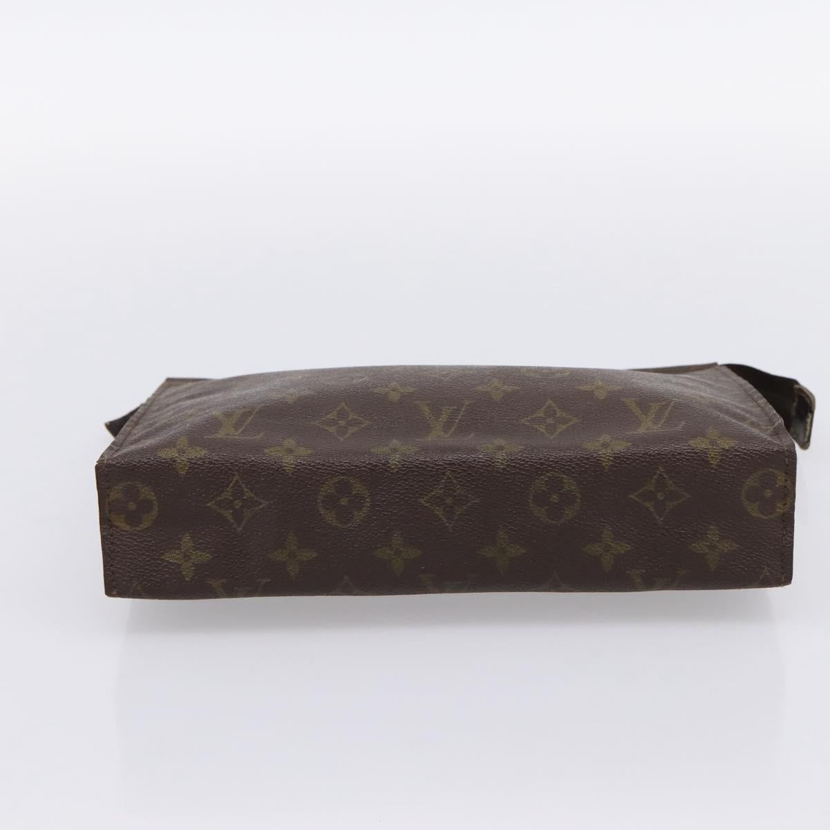 LOUIS VUITTON Monogram Poche Toilette 26 Pouch M47542 LV Auth 201123