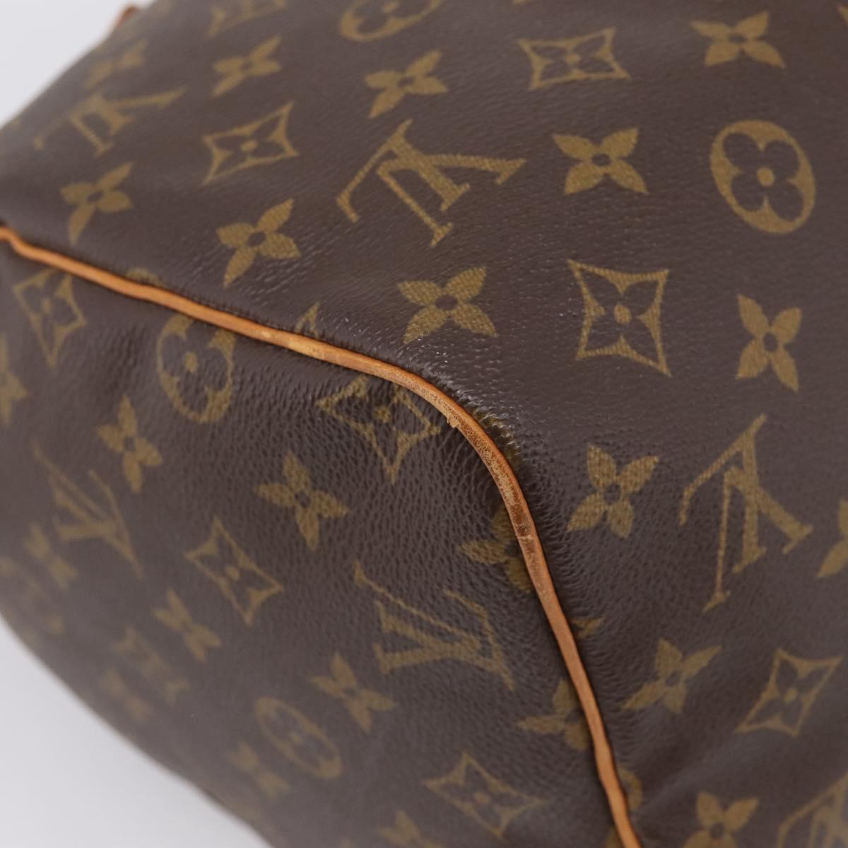 LOUIS VUITTON Monogram Speedy 30 Hand Bag M41526 LV Auth 201127V