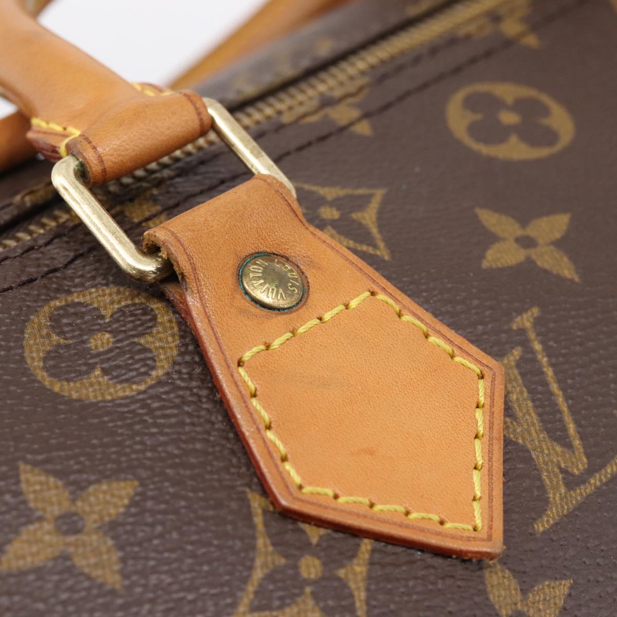 LOUIS VUITTON Monogram Speedy 30 Hand Bag M41526 LV Auth 201127V