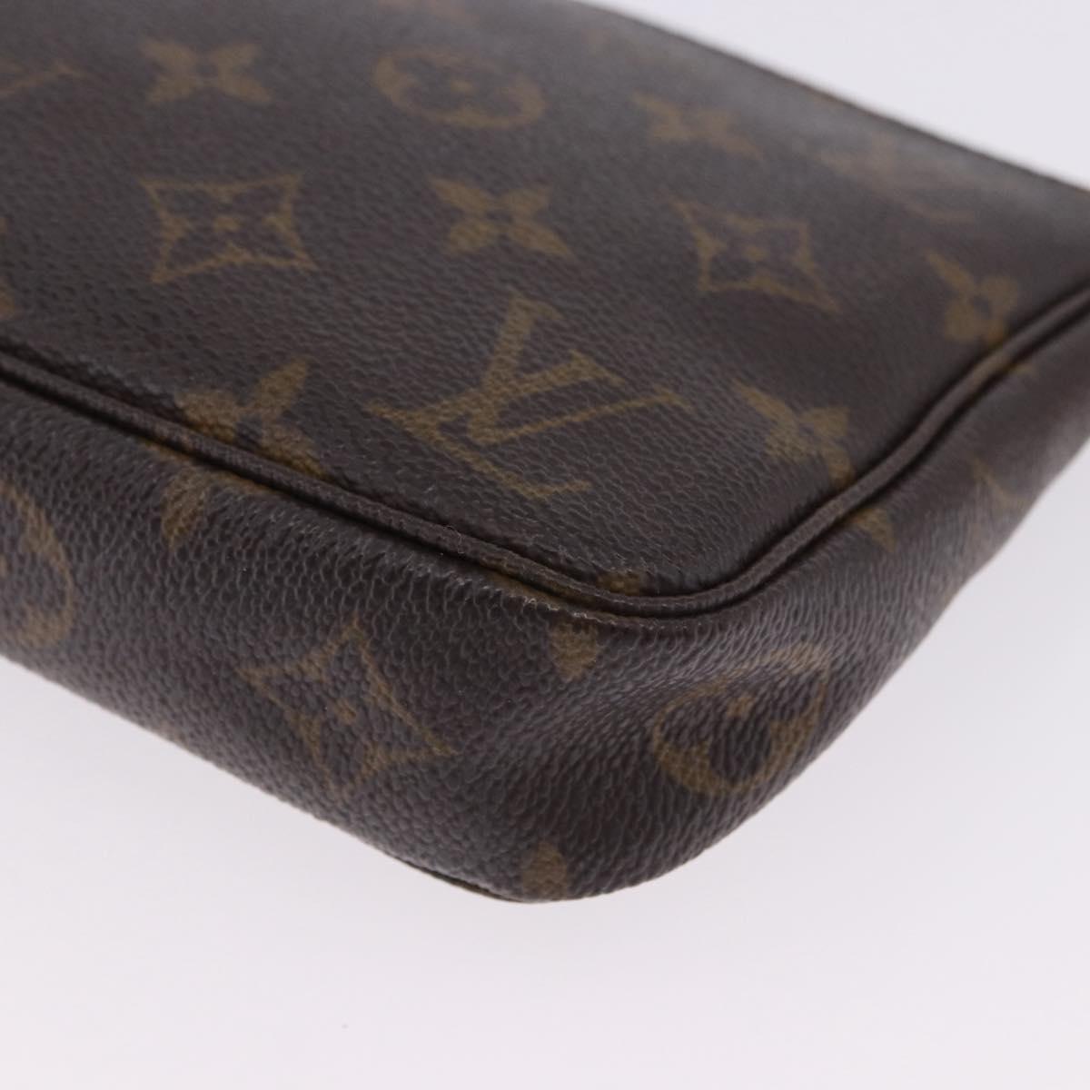 LOUIS VUITTON Monogram Pochette Accessoires Pouch M51980 LV Auth 201130