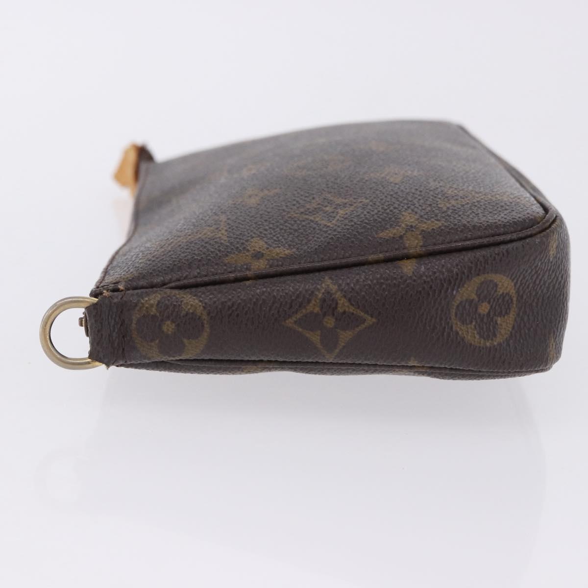 LOUIS VUITTON Monogram Pochette Accessoires Pouch M51980 LV Auth 201130