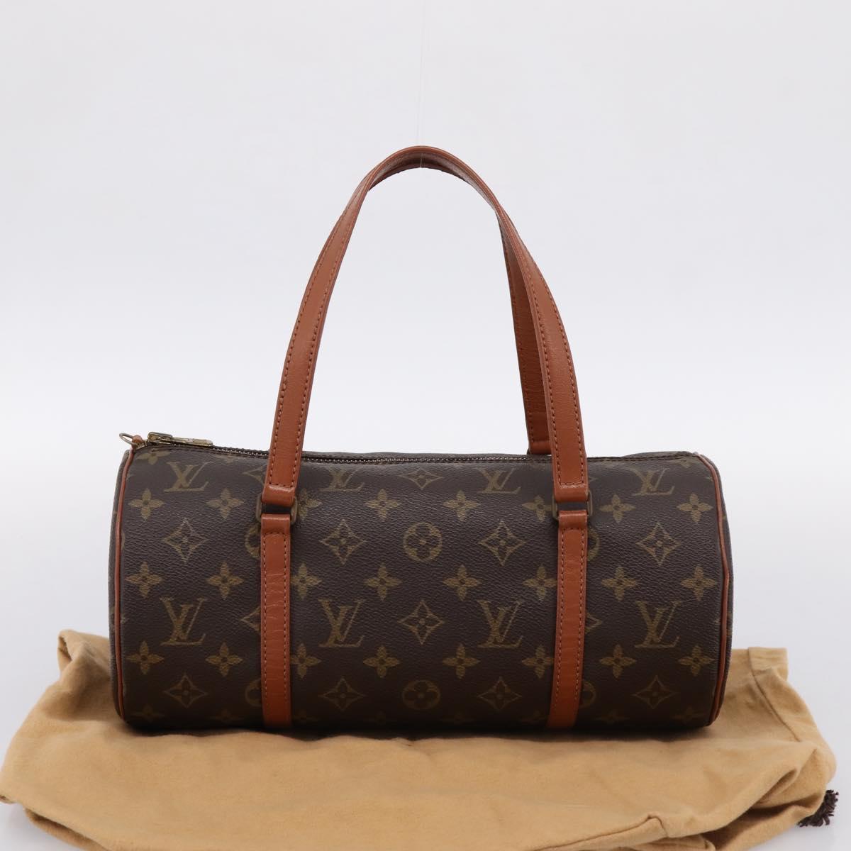 LOUIS VUITTON Monogram Papillon 30 Hand Bag M51385 LV Auth 201134V