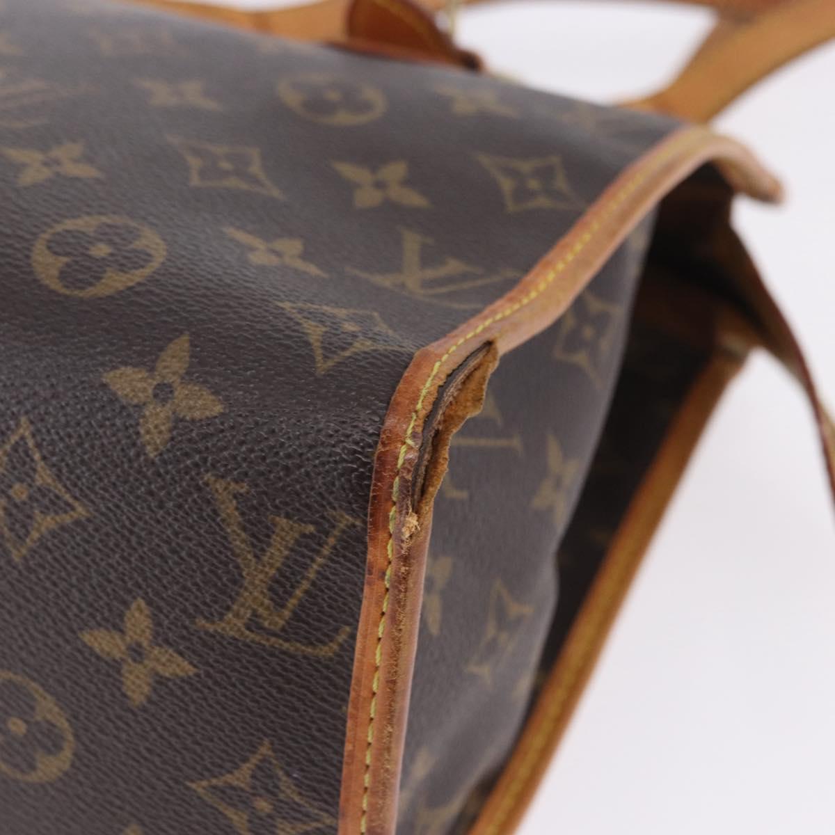 LOUIS VUITTON Monogram Popincourt Haut Tote Bag M40007 LV Auth 201136