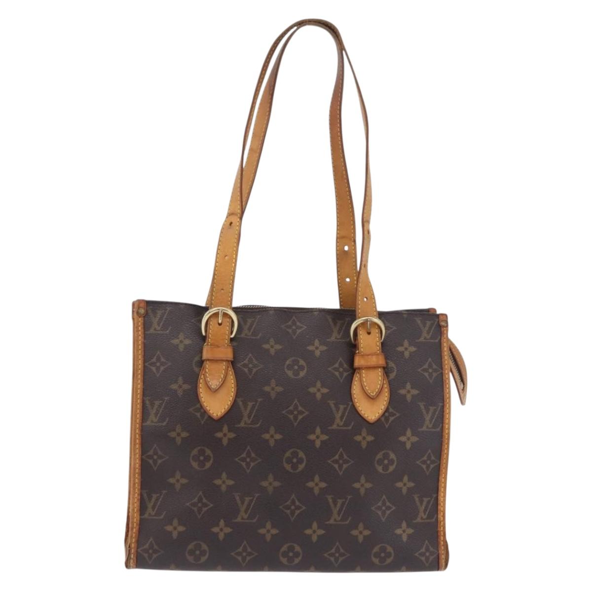 LOUIS VUITTON Monogram Popincourt Haut Tote Bag M40007 LV Auth 201136