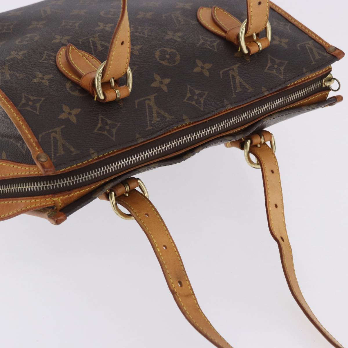 LOUIS VUITTON Monogram Popincourt Haut Tote Bag M40007 LV Auth 201136