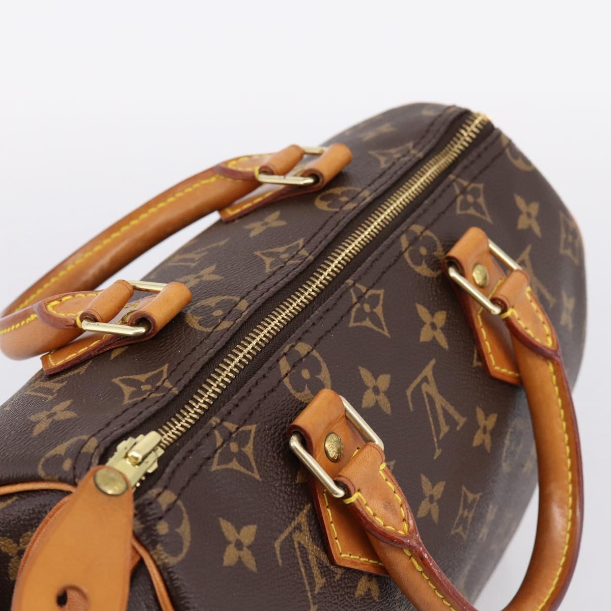 LOUIS VUITTON Monogram Speedy 25 Hand Bag M41528 LV Auth 201143SAV