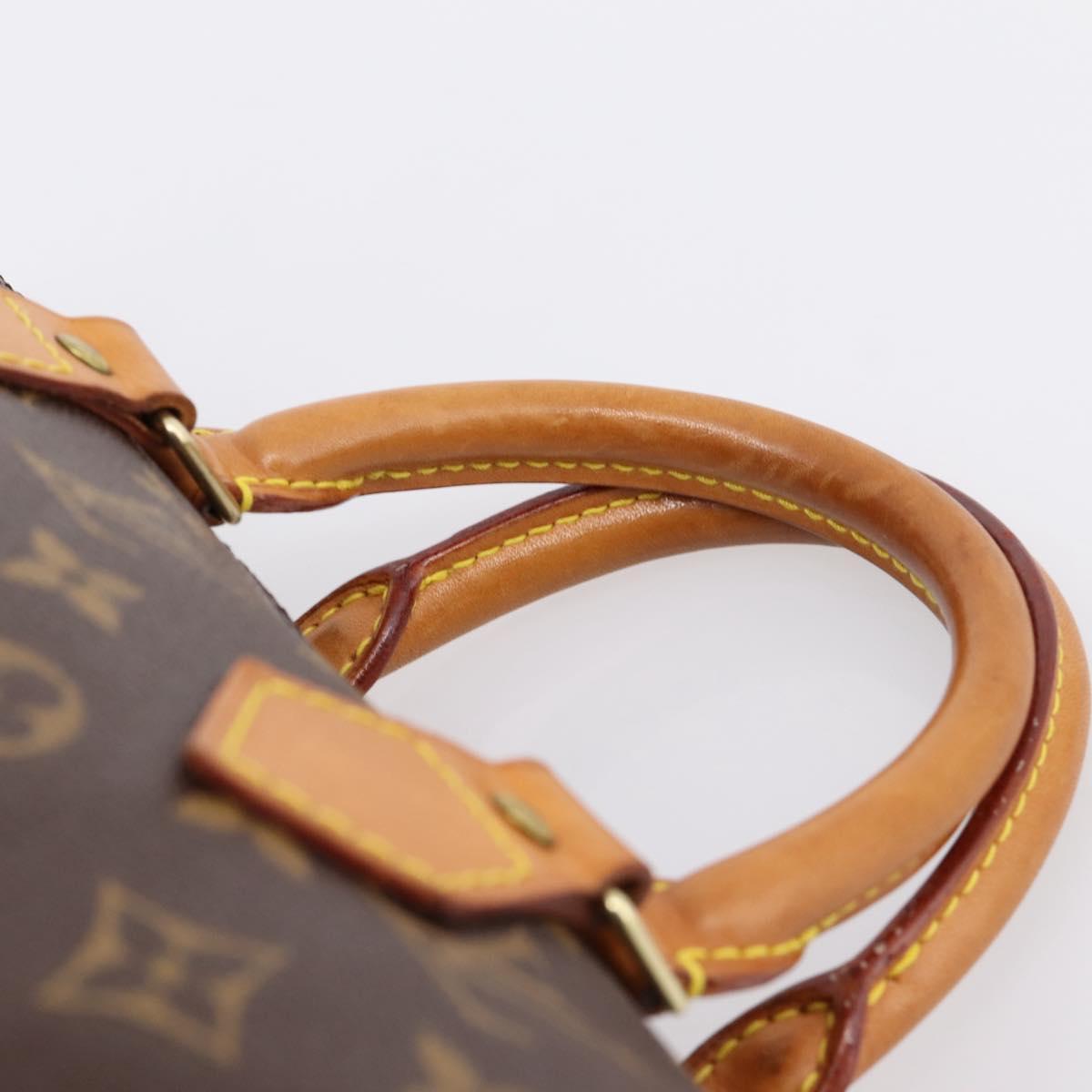 LOUIS VUITTON Monogram Speedy 25 Hand Bag M41528 LV Auth 201143SAV