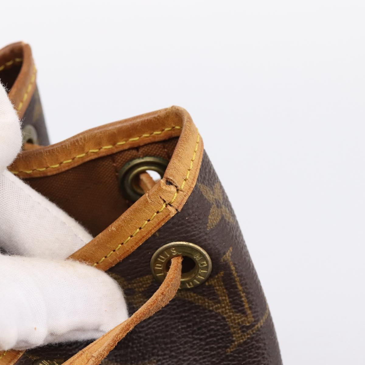 LOUIS VUITTON Monogram Petit Noe Shoulder Bag M42226 LV Auth 201144A