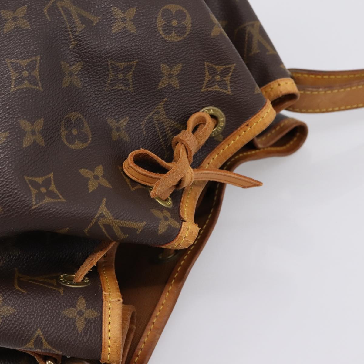 LOUIS VUITTON Monogram Petit Noe Shoulder Bag M42226 LV Auth 201144A