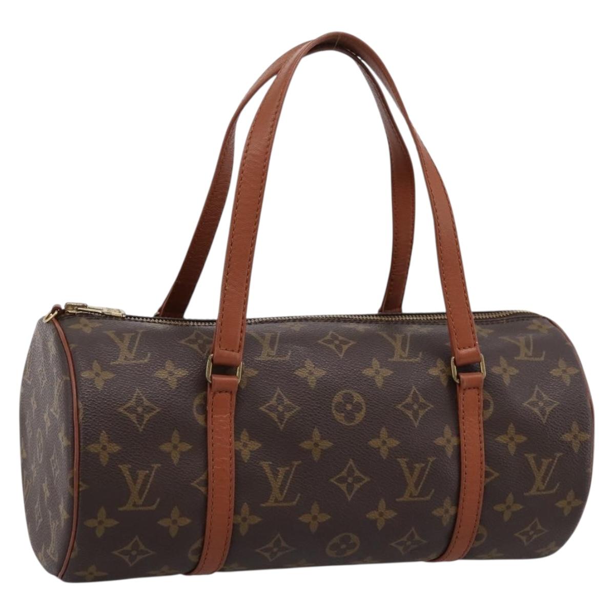 LOUIS VUITTON Monogram Papillon 30 Hand Bag M51385 LV Auth 201145V