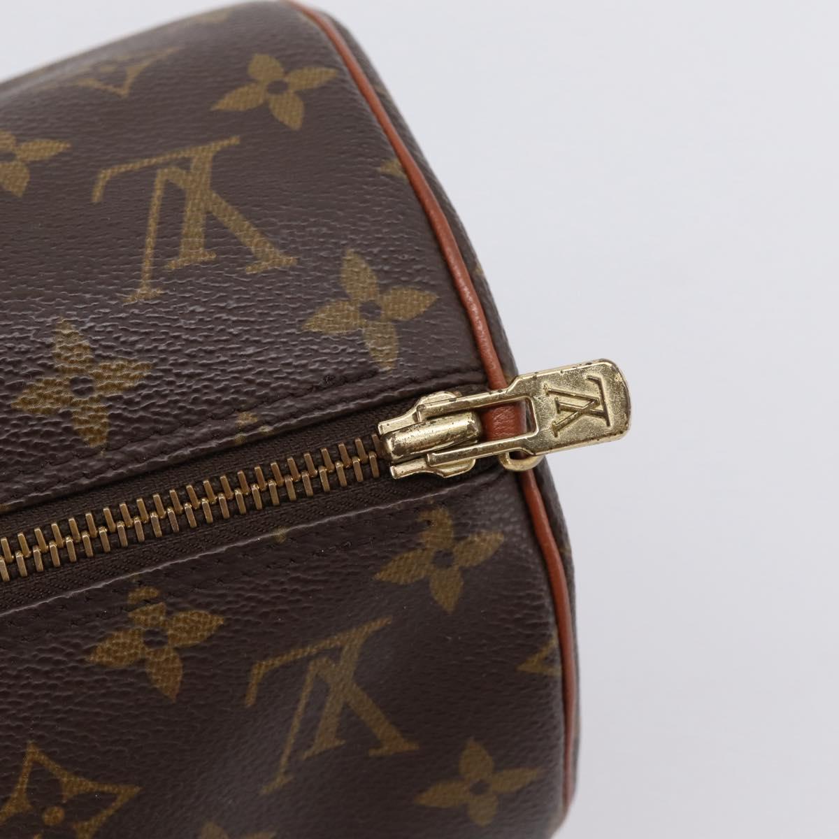 LOUIS VUITTON Monogram Papillon 30 Hand Bag M51385 LV Auth 201145V
