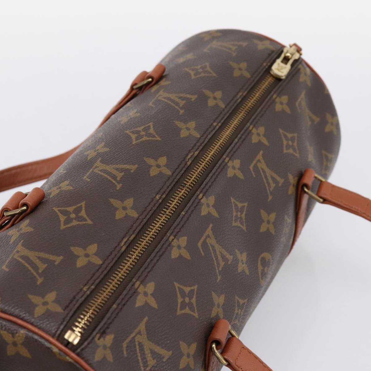 LOUIS VUITTON Monogram Papillon 30 Hand Bag M51385 LV Auth 201145V