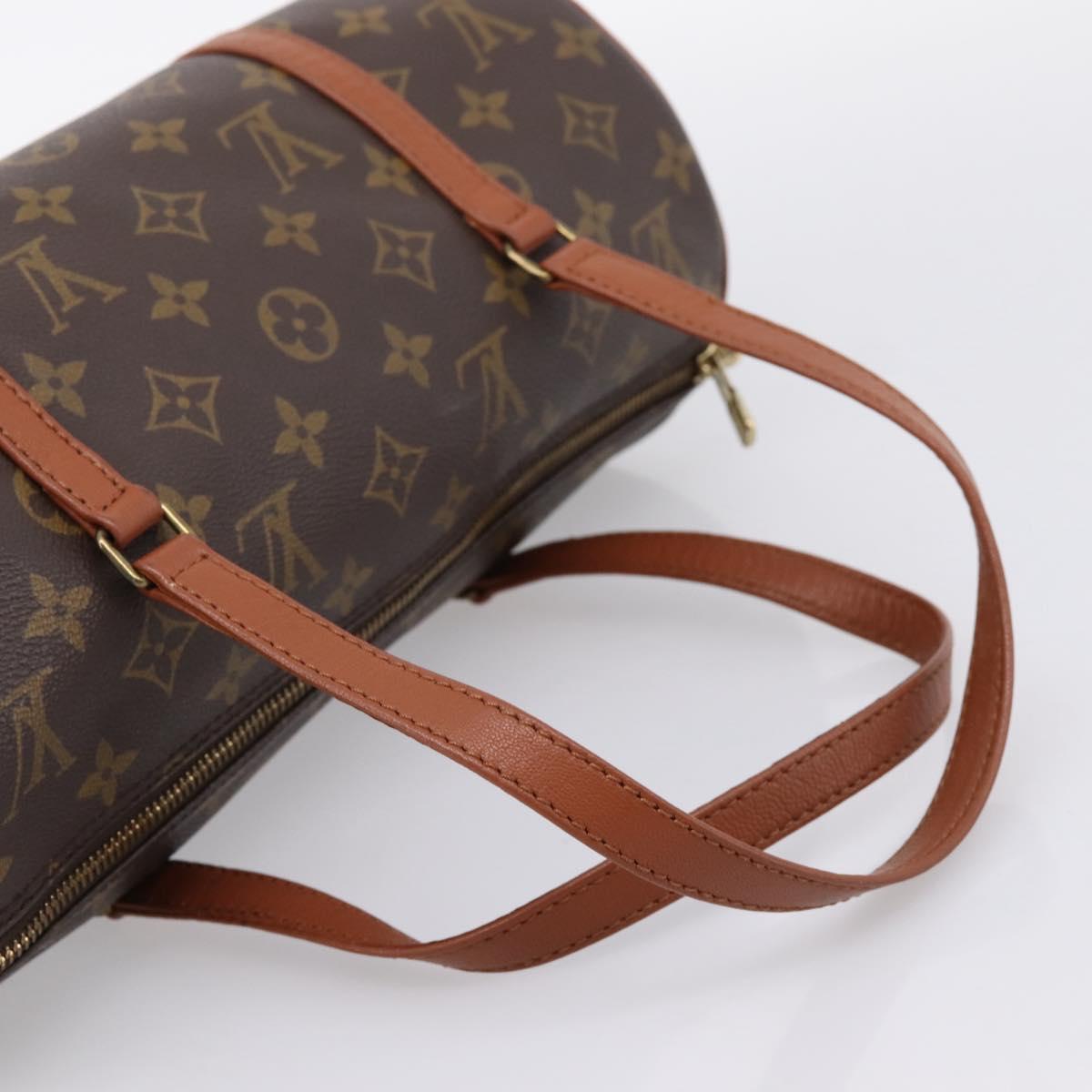 LOUIS VUITTON Monogram Papillon 30 Hand Bag M51385 LV Auth 201145V