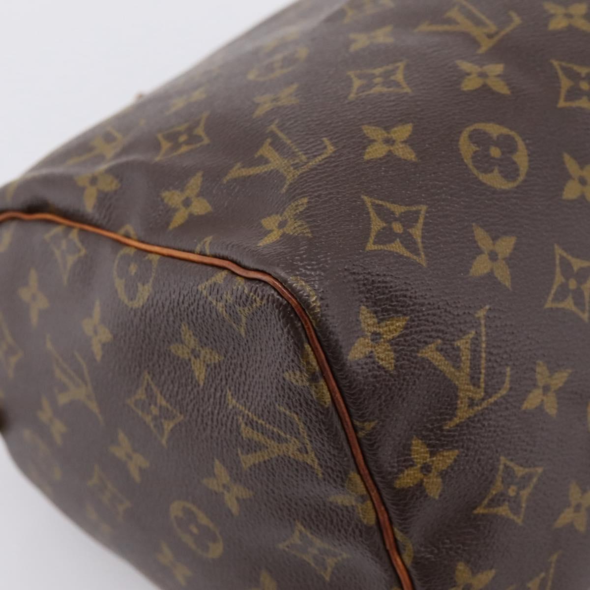 LOUIS VUITTON Monogram Speedy 30 Hand Bag M41526 LV Auth 201146