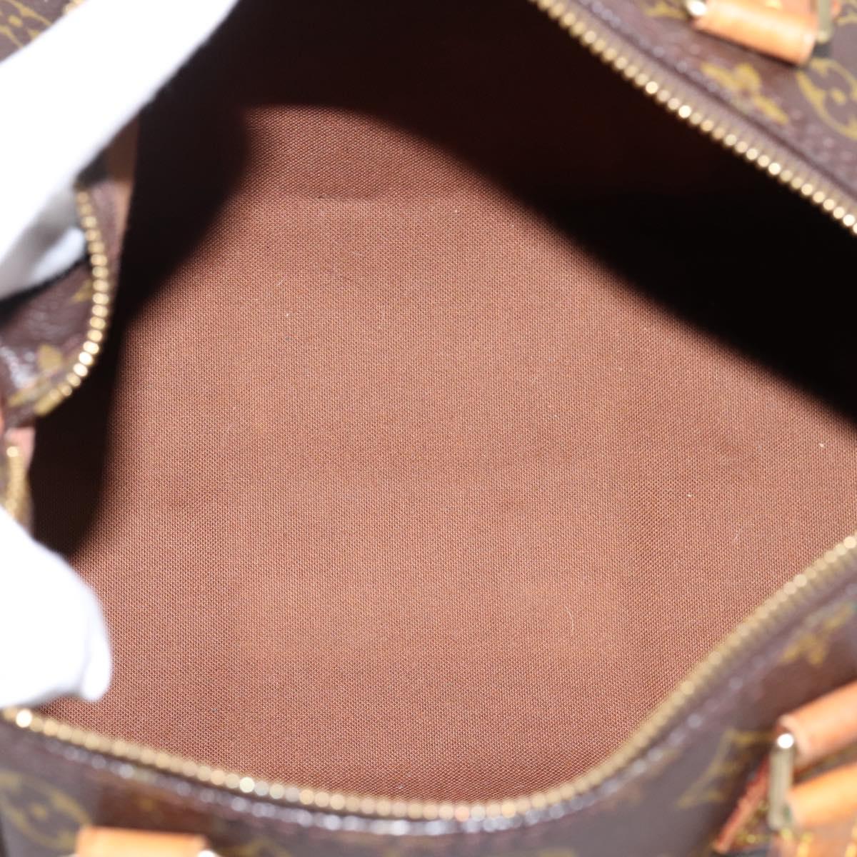 LOUIS VUITTON Monogram Speedy 30 Hand Bag M41526 LV Auth 201146