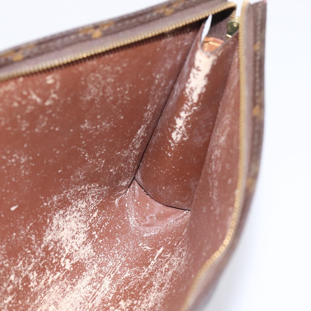 LOUIS VUITTON Monogram Poche Toilette 26 Pouch M47542 LV Auth 201148